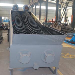 China Professional Spiral Sand Washing Machine Polyurethane Material Cover Powerful wholesale