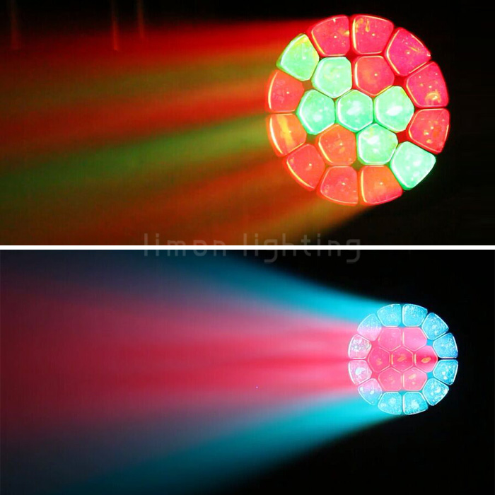 19x15w RGBW 4in1 Big Bee Eyes k10 LED Moving Head Beam Wash Zoom Fixtures