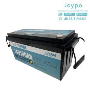 China 24V RV Lithium Battery 100Ah 200Ah 300Ah LiFePO4 Deep Cycle Batteries wholesale