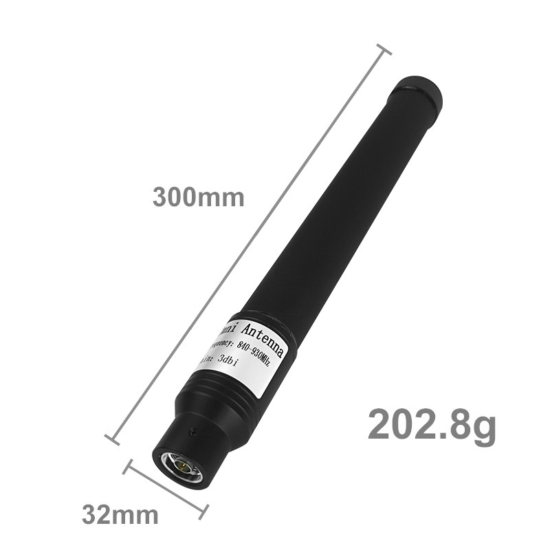 32*300mm Size 700-900MHz 3dBi Gain Fiberglass Antenna for Anti-FPV Drone Solution