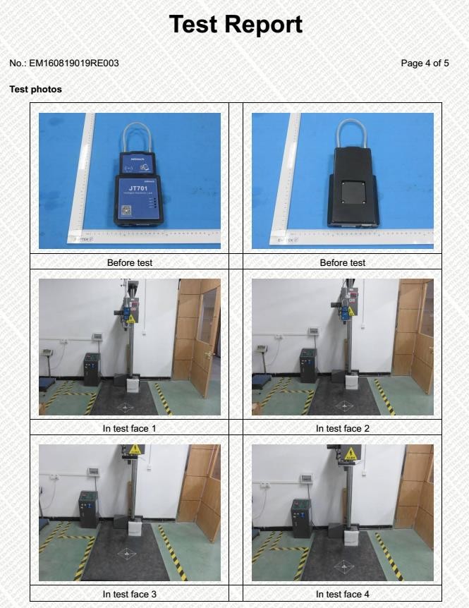 ISO9001 Dustproof GPS Door Lock Cold Chain Temperature Monitoring Devices