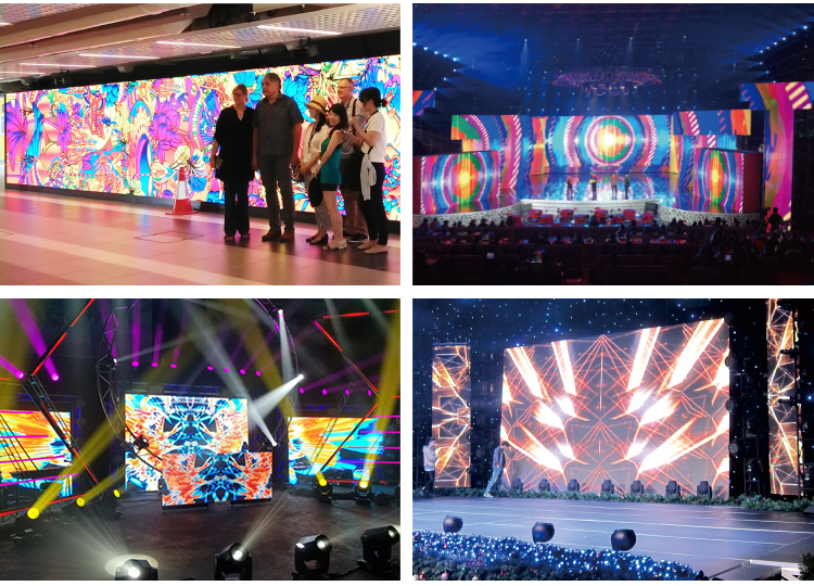P3.91 Indoor Fixed LED Display Full Color For Hall Hotel High Refresh 3840Hz