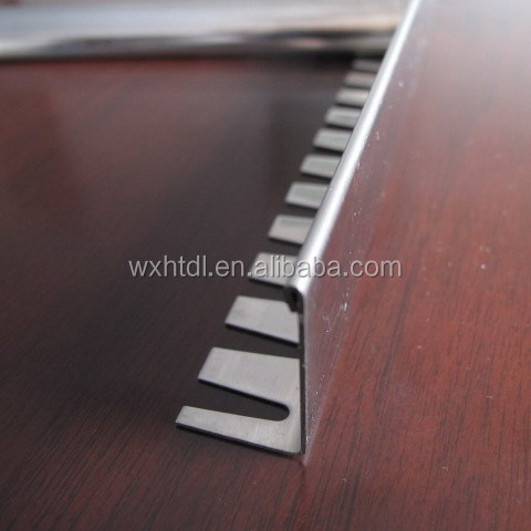 8mm Stainless Steel Metal Trim Corners For Countertops