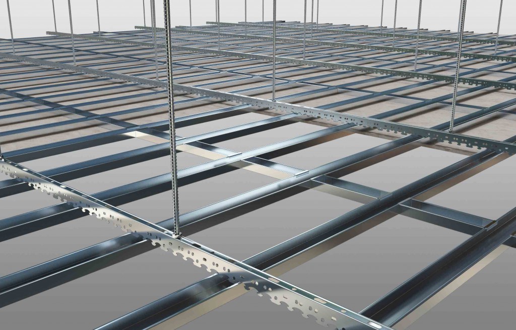 High Durability Metal Ceiling Channel No Pollution Environmental Friendly