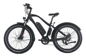 China Fat Tire Electric Assist Mountain Bike 26inch 48V 500W With Hydraulic Brake wholesale