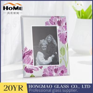 China Personalized 5x7 Family Picture Frames / Custom Glass Photo Frames Square wholesale