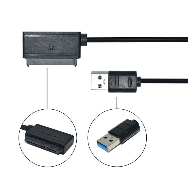 20cm USB3.1 SATA Extension Cable