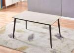 Rectangle Fabric 0.3m3 56kgs Metal Dining Table Sets