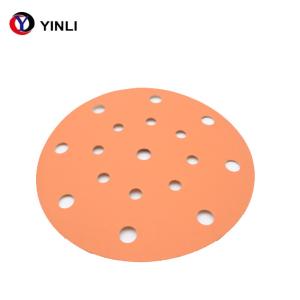 China Multiholes Round 150mm Sanding Discs 40 Grit Ceramic Aluminum Oxide wholesale