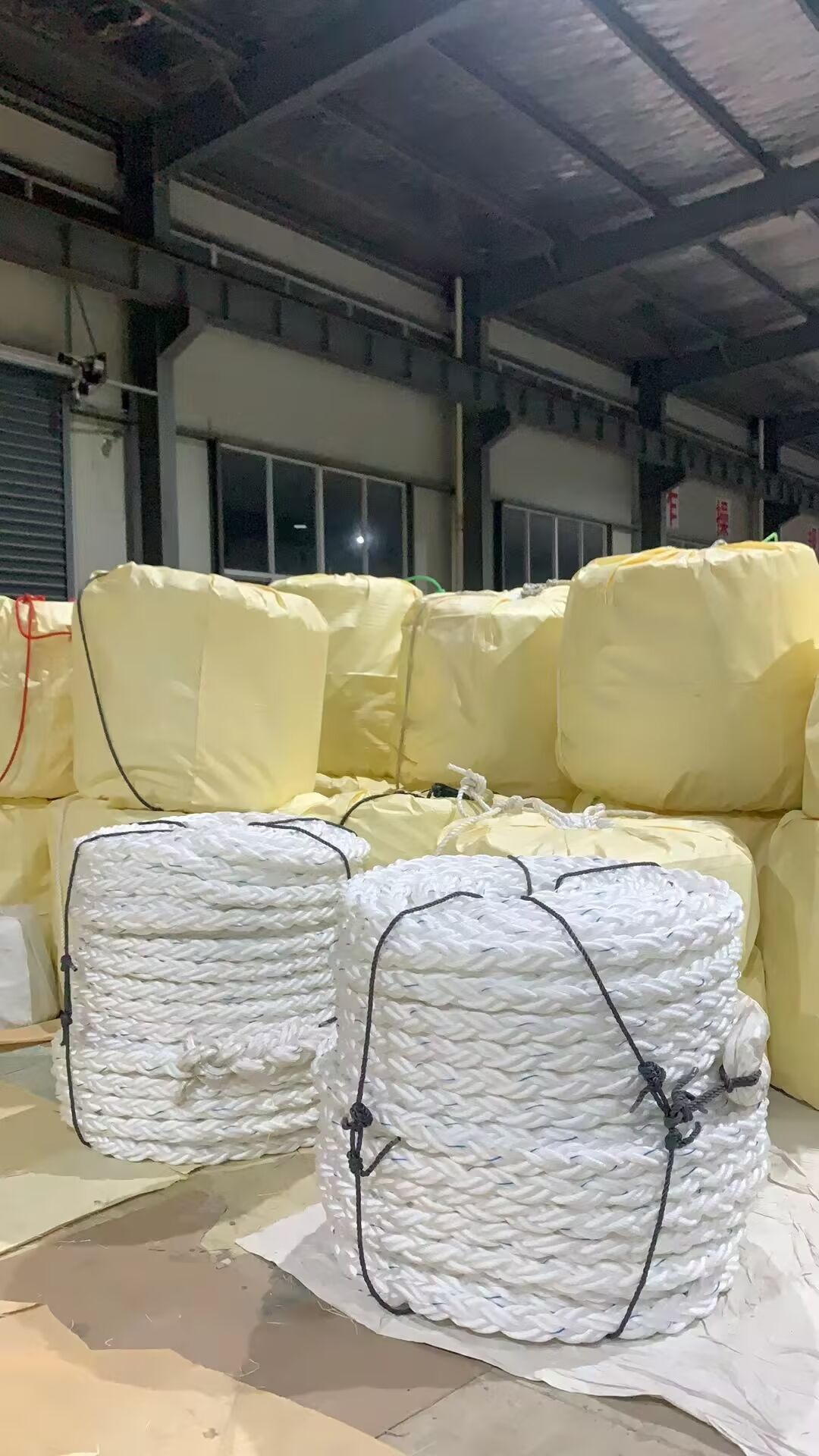 Mooring 8 Strand 64mm Polypropylene Pp Big Danline Tow Marine Floating Ropes