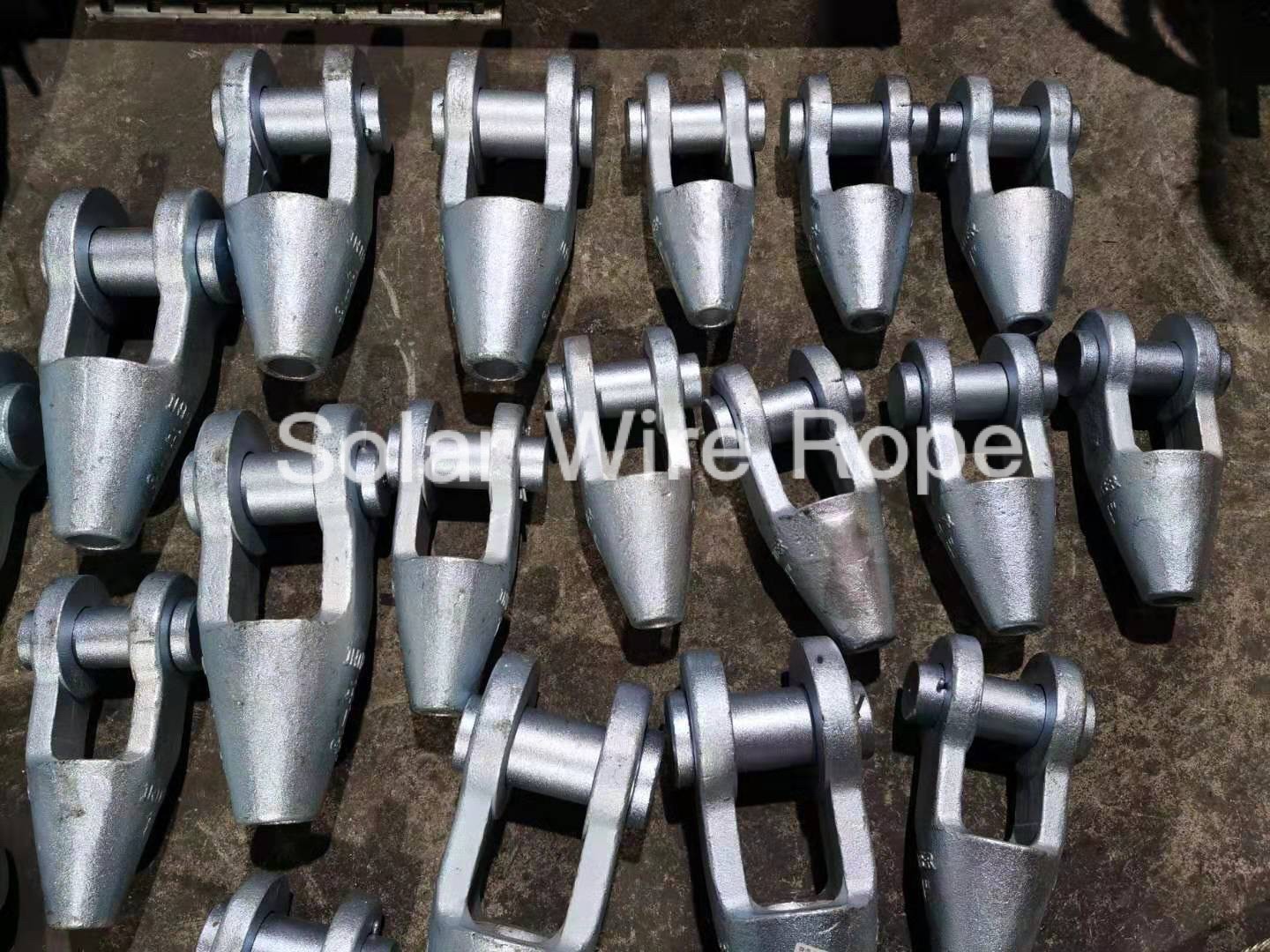 Casting Socket Open Wire Rope Spelter Socket Wedge Socket