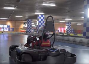 China EVKART 10.5Nm 3000W Mini Go Karts For Adults 1050mm Wheel Base wholesale