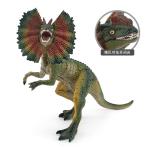 Educational Dinosaur Figure Set with Green Dilophosaurus