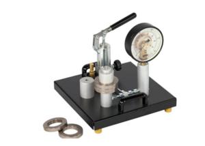 China Dead Weight Pressure Gauge Calibrator Fluid Mechanics Lab Equipment wholesale