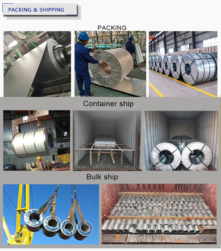 Thickness 0.12-0.2 Galvanized Coated Gi Coils dx51d z Regular Spangle Hot Dipped Steel Coil for Small Tools