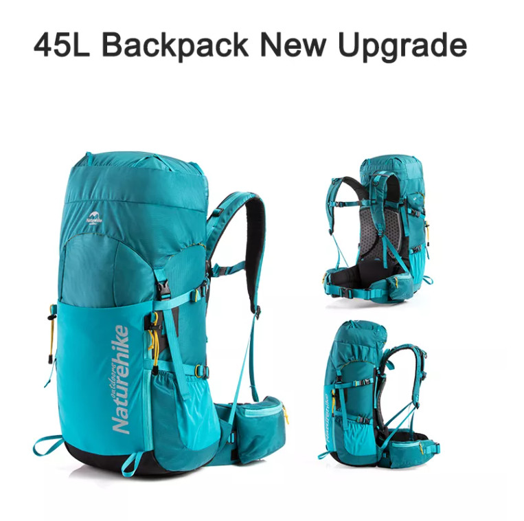 Polyester 0.1kg Lightweight Waterproof Backpack 60cm Mountain Trekking Bag
