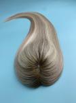 balayage swiss lace topper with remy cuticle quality Russian hair topper for