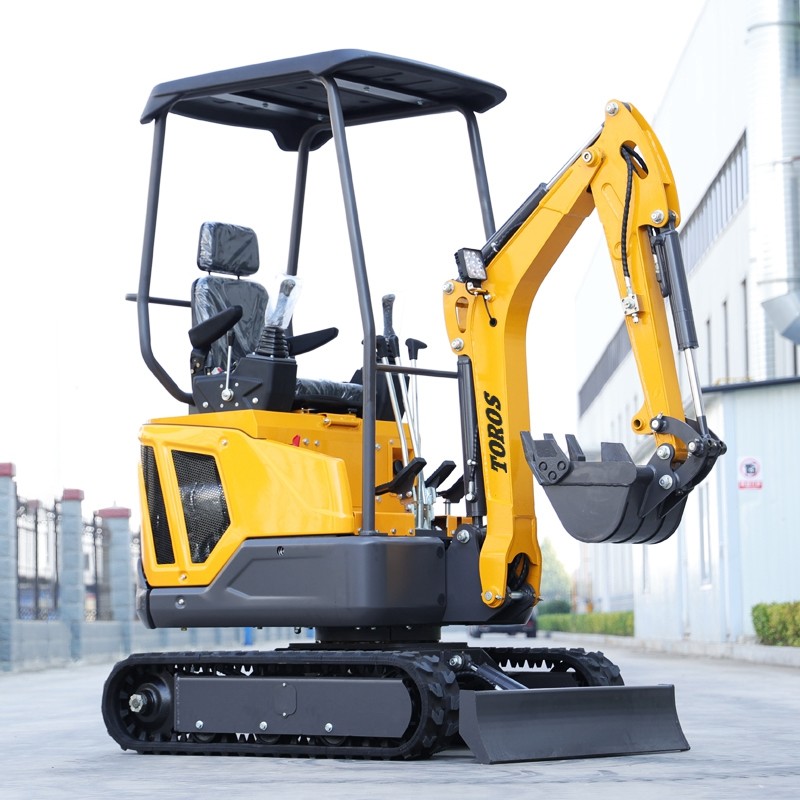 Slewing Speed 10 Rpm Mini Crawler Excavator 16mpa For Construction Projects
