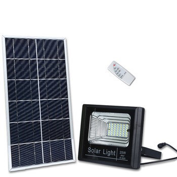 Outdoor 25W 40W 60W LED Solar Flood Light With Timer Security / IP65 Solar Flood Light