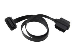 China OBD2 OBDII J1962 Male and Female Pass-thru to OBD2 Female Extension Cable wholesale