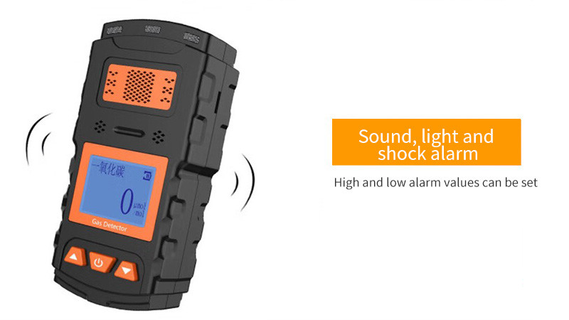 X-1 Single gas detector, detecting gas combustible, oxygen and other gases (can be customized)