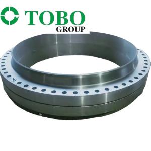 China Large Custom Stainless Steel Carbon Steel Alloy Steel Flange Forging Machining Service on sale