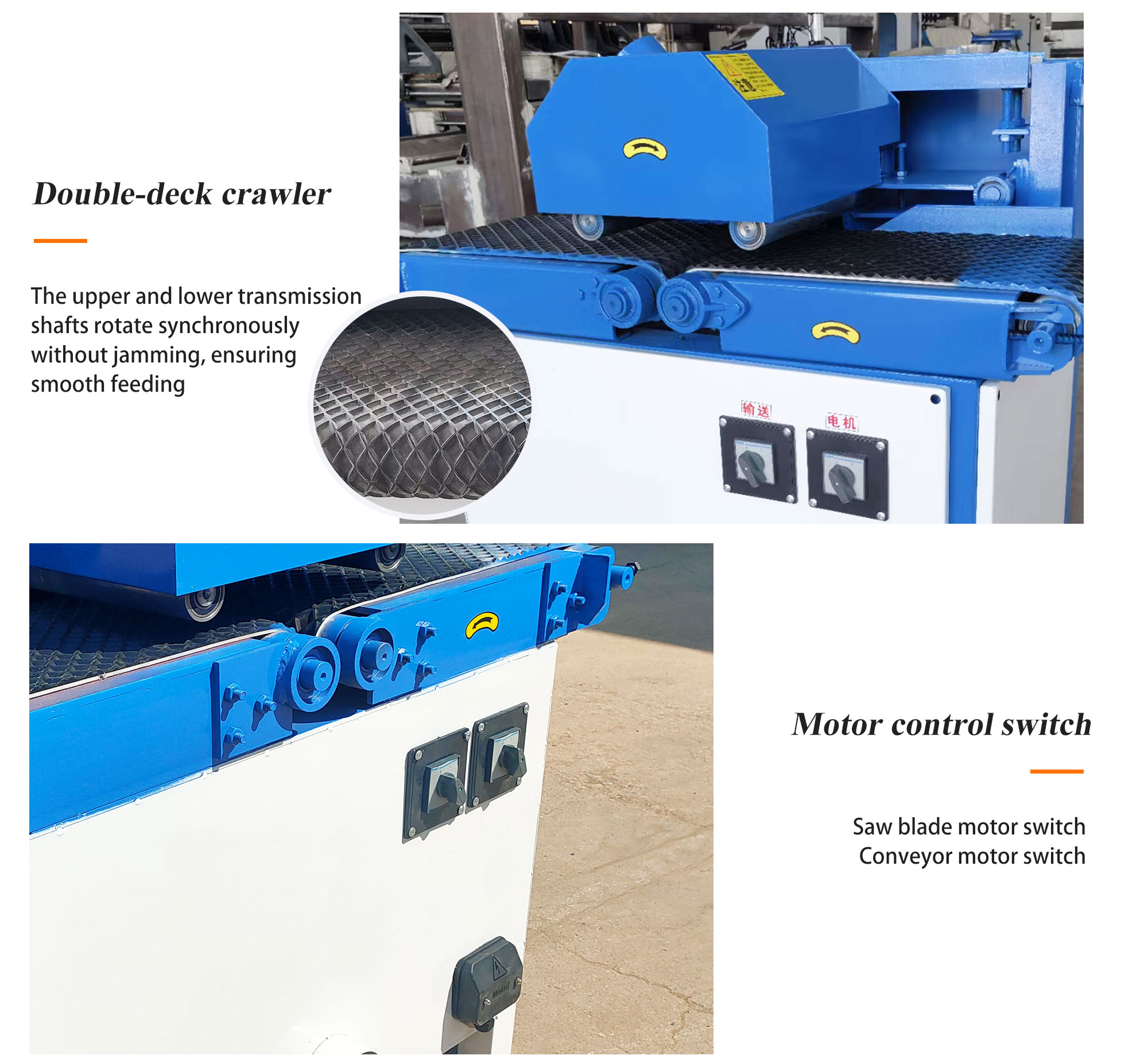 PDPJ300 Automatic Wood Plank CNC Multi Rip Saw Mill for in Building Material Shops