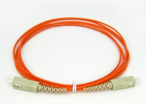 China Indoor FTTH Single Mode FC To LC Fiber Patch Cord , Fiber Optic Jumper Cable wholesale