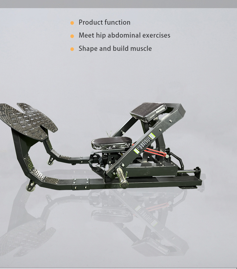 Plate Loaded Strength Equipment Glute Drive Barbell Hip Thrust Gym Fitness