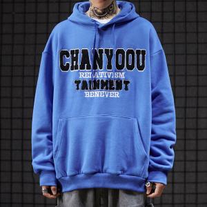 China 260gsm College Velvet Custom Embroidered Hoodies With Letters wholesale