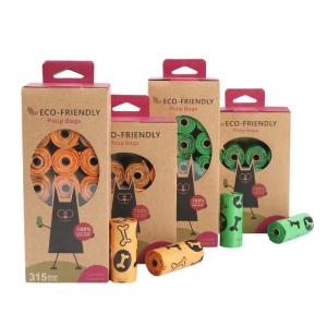 China Leak Proof Dog Poop Bags Eco Friendly For All Dogs Pet Poop Clean Item Type wholesale