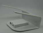COMER aluminum alloy adjustable counter display tablet security exhibition stand