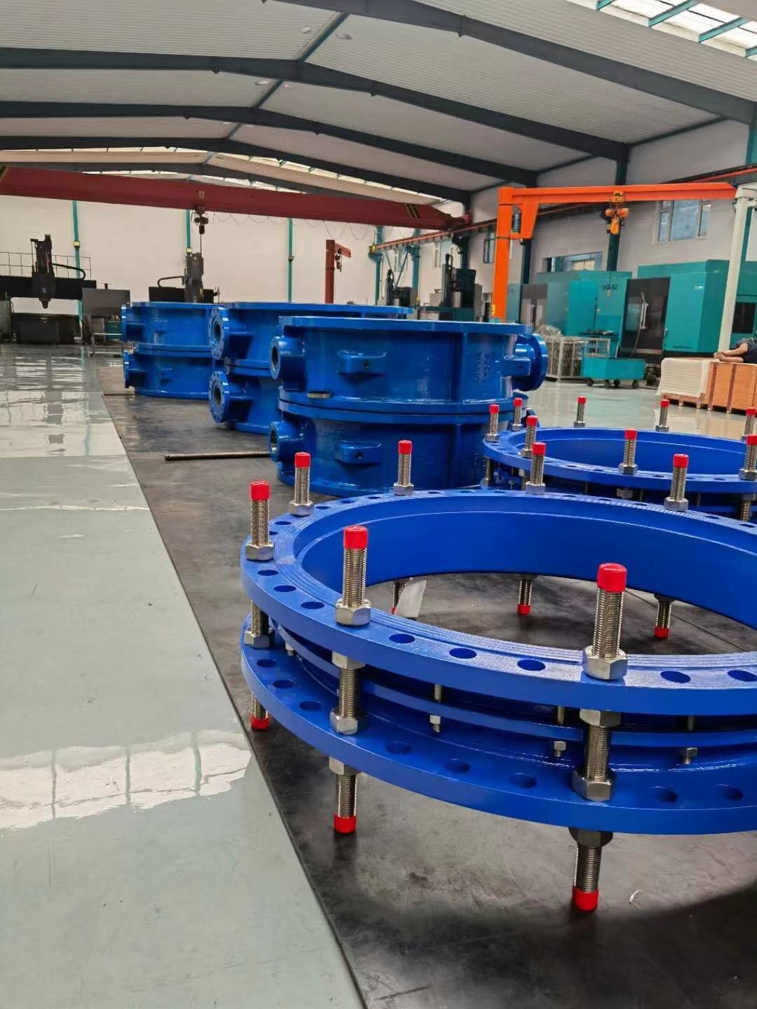 Hot Sale Double Flange Pipe Expansion Joint Carbon Steel Or Ductile Iron Di Telescopic Dismantling Joint