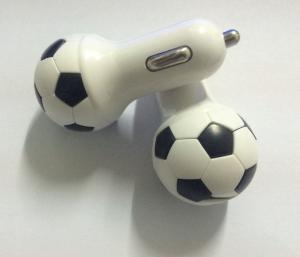 China Novelty usb car charger,Football shaped usb car charger ,cell phone car charger wholesale