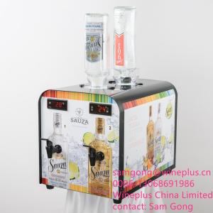 China Fashionable Double Tank Liquor Dispenser Chiller Customized Sticker For Bars / Pubs wholesale