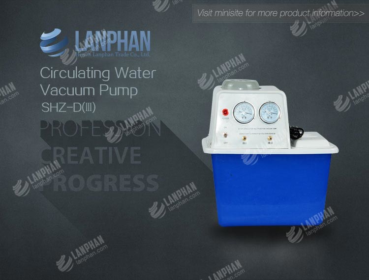 Small Recycling Circulating Water Vacuum Pump Lab Anti Corrosion For DIstillation