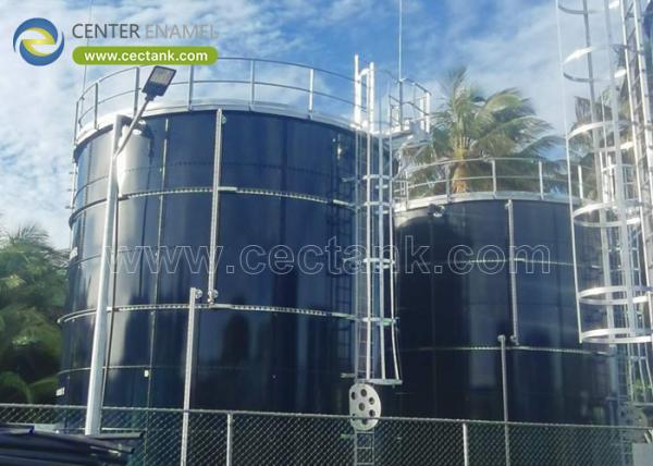 Economical Municipal and Industrial Wastewater Storage Tanks with Enamel Coating