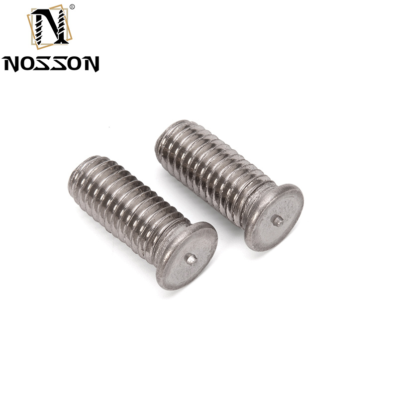 Affordable M4 M5 M6 M8 M10 Welding Screw CD Weld Studs Industry Silver Finish for All Material Made of Stainless Steel
