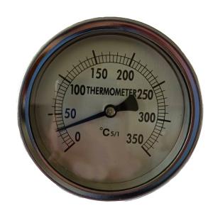 China Bimetal Strip 350C 2.5in 60mm Industrial Bimetal Thermometer 1/2 NPT wholesale