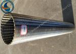 Thermal Resistant Johnson Wedge Wire Screens , Stainless Steel Profile Wire