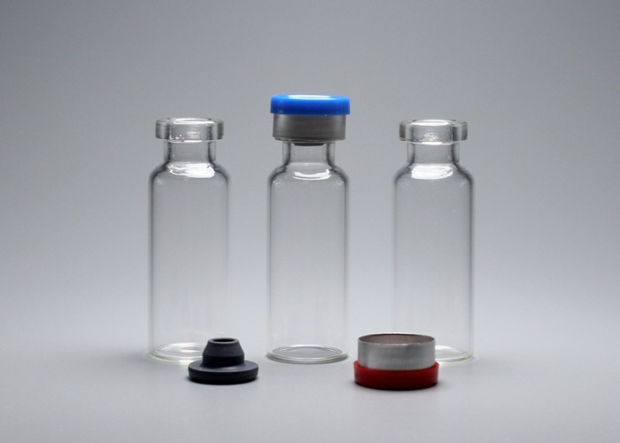 4ml Lucid 7.0 Borosilicate Tubular Glass Vial for Medicine Antibiotics