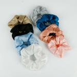 Hijab Volumizer Mulberry Silk Hair Ties , 16 Momme Silk Sleep Scrunchie