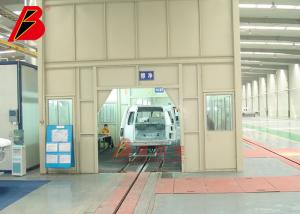 China BZB TUV Car Painting Line With Clean Room wholesale