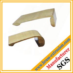 China copper alloy extrusion profile section for pen clips wholesale
