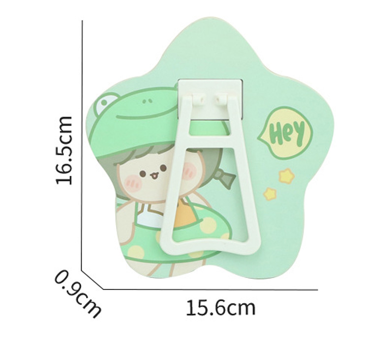Mini Round Cosmetic Mirror for Everyday Adjustable Circle Dressing Pocket Makeup Mirror