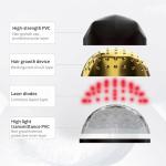 5mW Diode Laser Hair Regrowth Cap 650nm Red Light Color Anti Hair Loss