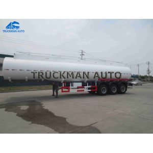 ​50000 Liter 50m3 Tank Semi Trailer High Capacity With 3-8 Comdepartment