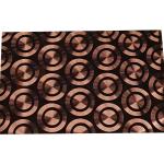 Rose Gold Decorative Stainless Steel Sheet Metal PVD Color CD Polishing 3D Laser