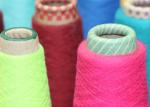 40s / 2 Polyester Ring Spun Yarn , Low Hairiness Polyester Staple Yarn