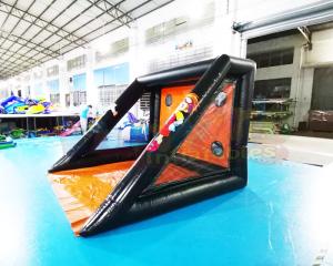 China Carnival Inflatable Sports Games Blow Up Football Goal wholesale